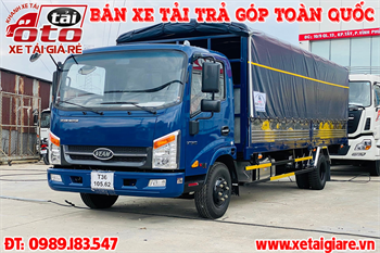 Xe Tải VEAM VT260T 2022 1T85 Thùng Bạt Dài 6.1m | Xe Tải Veam 1T9 Thùng Mui Bạt 2022